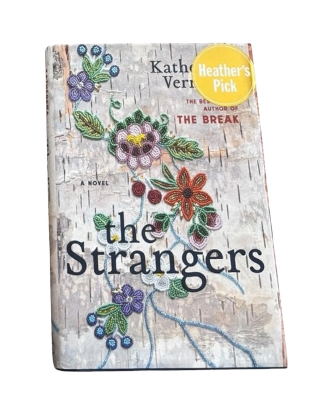 3/$20 The Strangers Hardcover Book Novel with Floral Embroidery Cover